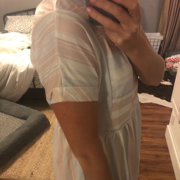 Pastel smocked dress - Picture 3 of 3